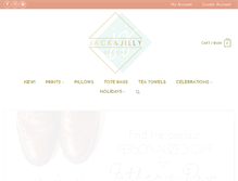 Tablet Screenshot of jackandjillydesigns.com